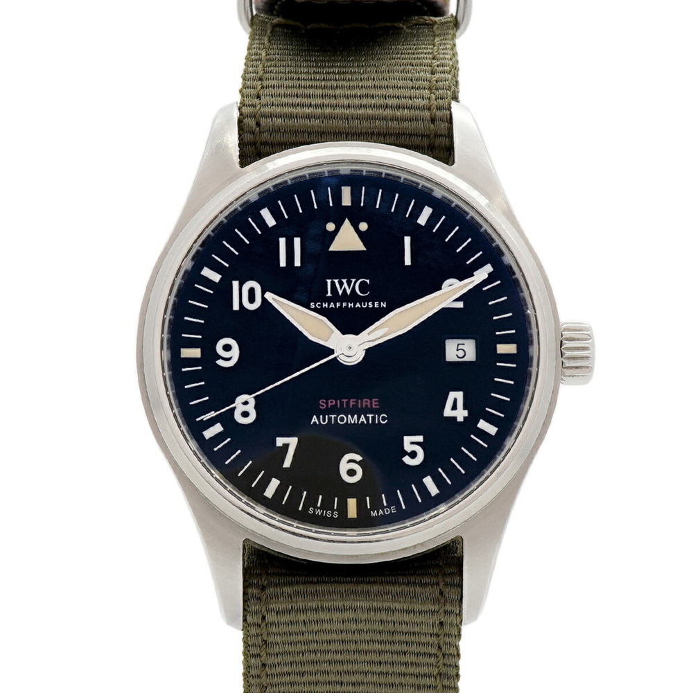 IWC Schaffhausen Spitfire IW326801 Black Dial Men's Watch